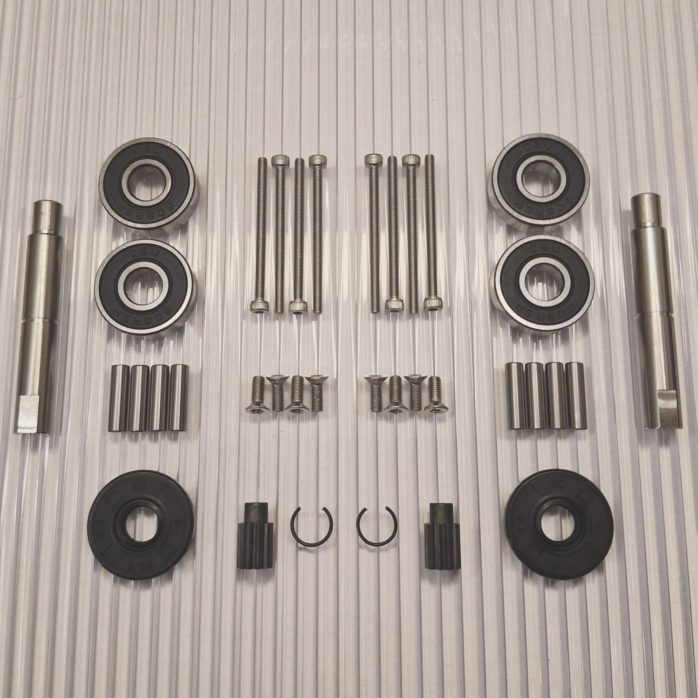 Wheel motor repair kit for 420 430X 440 450X 520 550 2020 and newer with stainless shafts