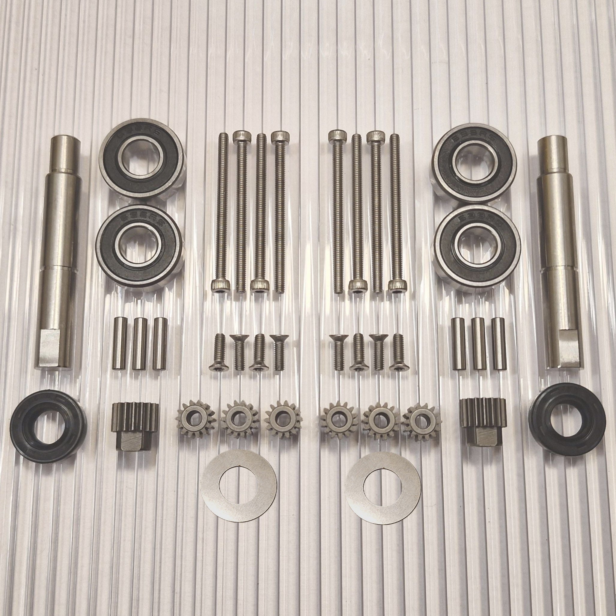 Wheel motor repair kit for Husqvarna Automower 310 315 315X and Gardena Sileno with shaft